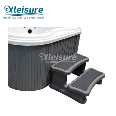 Soft anti-slip tread design provides added safety hot tub side products