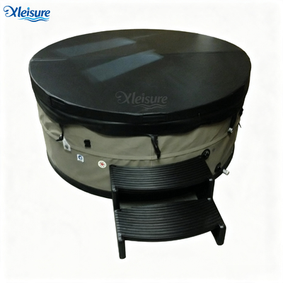 Factory Custom Round Soft Hot Tub Insulated Cover Dustproof Waterproof Thermal Spa Lid for Portable Inflatable Massage Bathtub