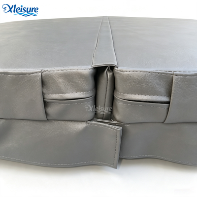 Custom-sized foldable bathtub heat insulation cover, waterproof and dustproof SPA bathtub cover, hotel wholesale.