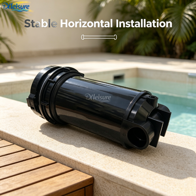 Top Load Pressure Filter Pressurized Canister Filter for Pool Hot Tub Filter Housing with Replacement Filter Cartridge