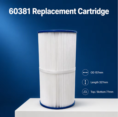 Spa Hot Tub Filter 60381 Replacement Cartridge for Swimming Pool Hot Tub, Pleated Water Filter Cartridge