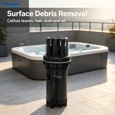 Υλικό ABS L-2125A Ζεστή μπανιέρα Spa Skimmer Υπεροχιακό φίλτρο νερού Καλαθιού Συλλέκτη απορριμμάτων Αντικατάσταση για εργοστάσιο πισίνας Spa
